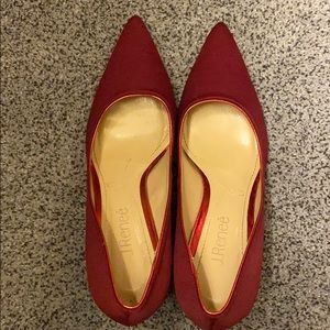 Red J.Renee high heels